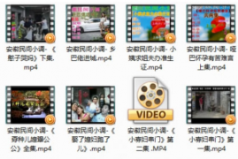 安徽民间小调 憨子哭妈等mp4全集视频 百度网盘打包下载